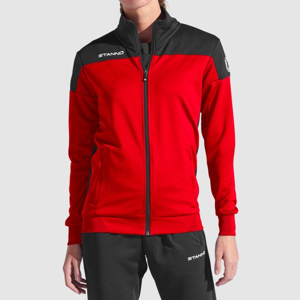 Pride Full Zip Ladies Jacket - Red-Black