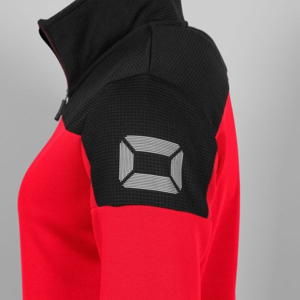 Pride Full Zip Ladies Jacket - Red-Black