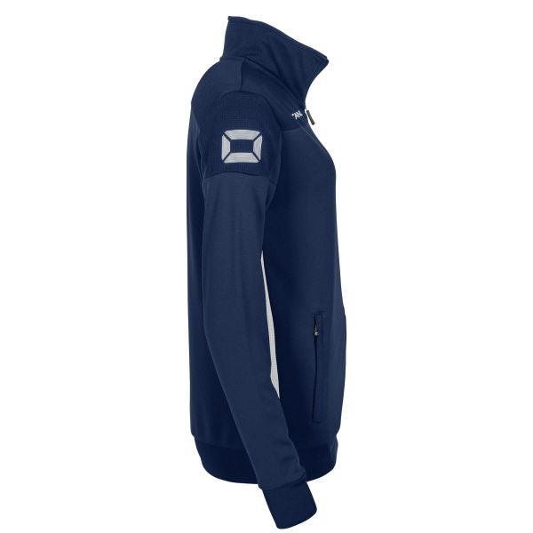 Pride Full Zip Ladies Jacket - Navy-White