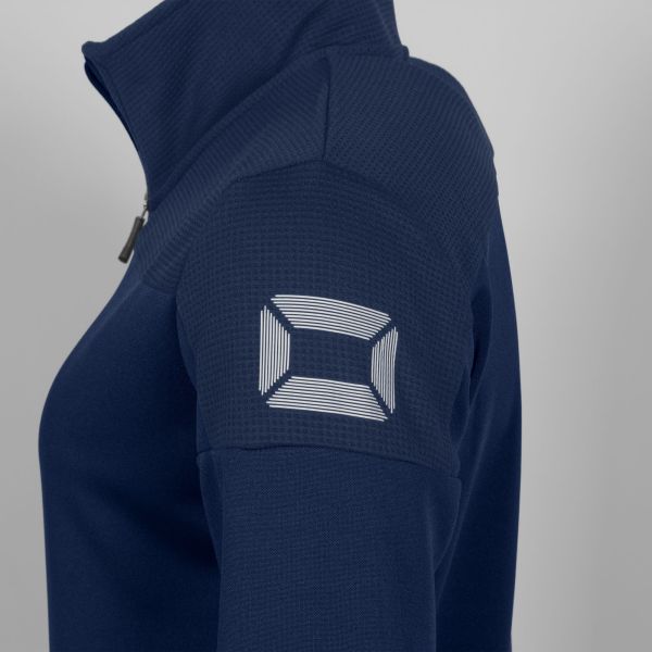 Pride Full Zip Ladies Jacket - Navy-White