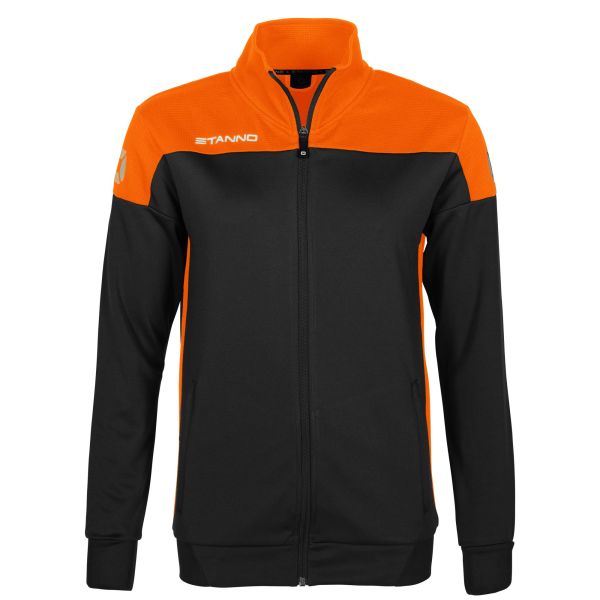 Pride Full Zip Ladies Jacket - Black-Orange