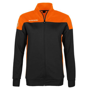 Pride Full Zip Ladies Jacket - Black-Orange