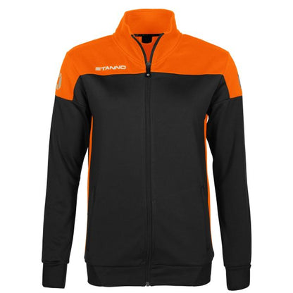 Pride Full Zip Ladies Jacket - Black-Orange