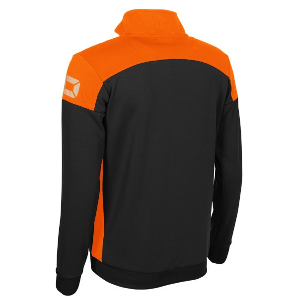 Pride Full Zip Ladies Jacket - Black-Orange