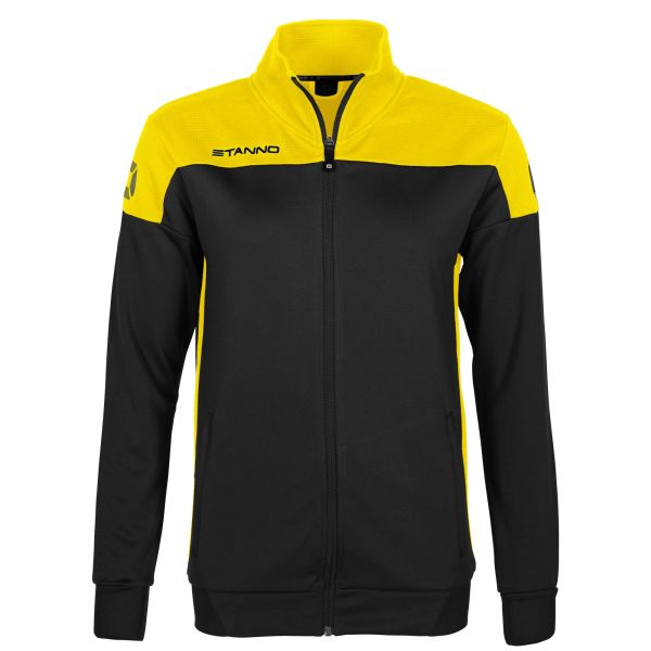 Pride Full Zip Ladies Jacket - Black-Yellow
