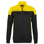 Pride Full Zip Ladies Jacket - Black-Yellow