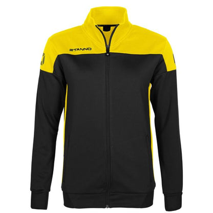 Pride Full Zip Ladies Jacket - Black-Yellow