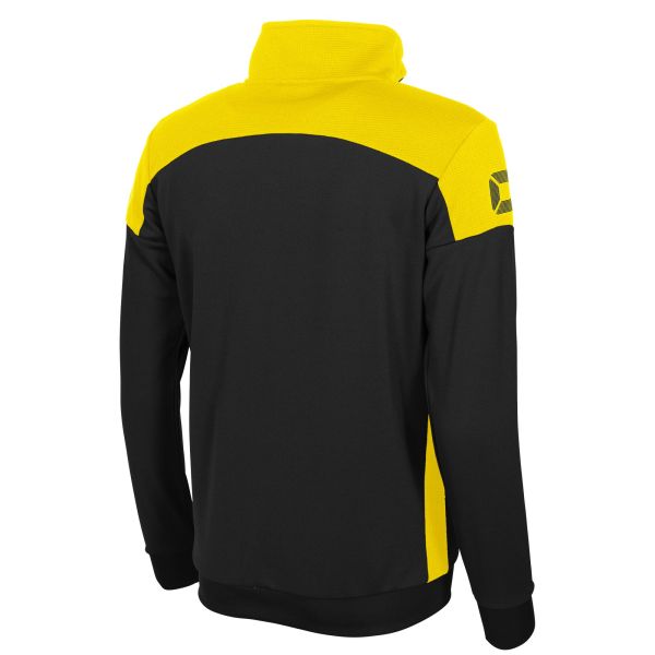 Pride Full Zip Ladies Jacket - Black-Yellow