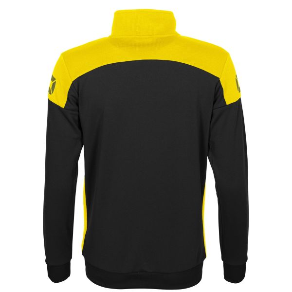 Pride Full Zip Ladies Jacket - Black-Yellow