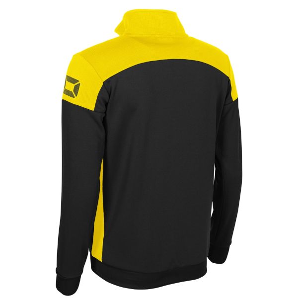 Pride Full Zip Ladies Jacket - Black-Yellow