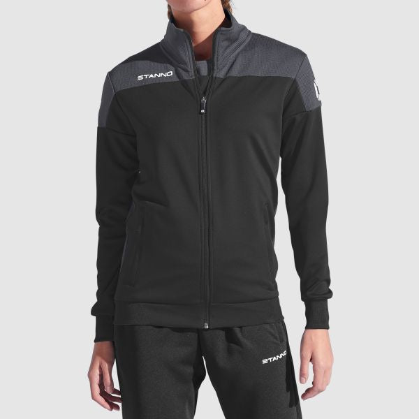 Pride Full Zip Ladies Jacket - Black-Anthracite