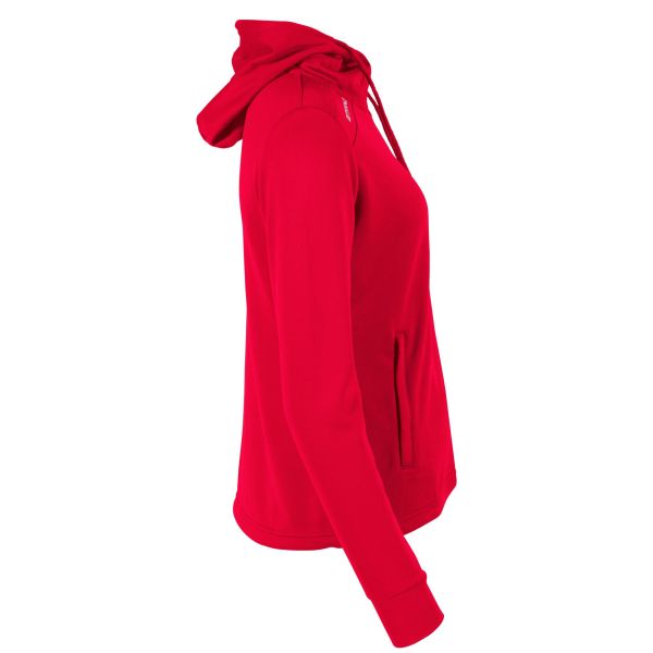 Field Hooded Top FZ Ladies - Red