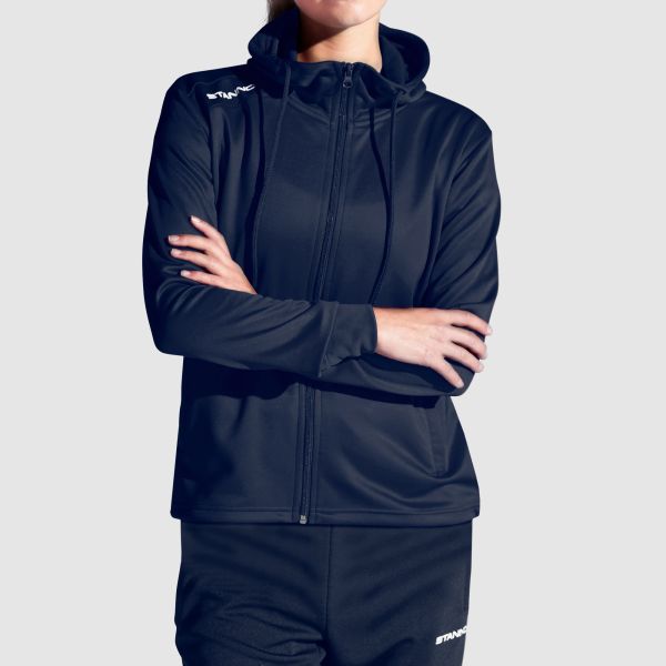 Field Hooded Top FZ Ladies - Navy