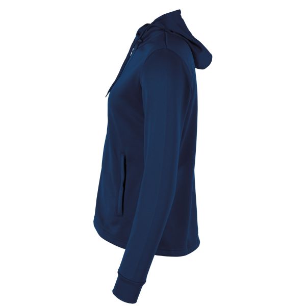 Field Hooded Top FZ Ladies - Navy