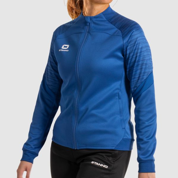 Bolt Full Zip Top Ladies - Royal
