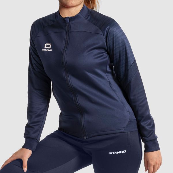 Bolt Full Zip Top Ladies - Navy