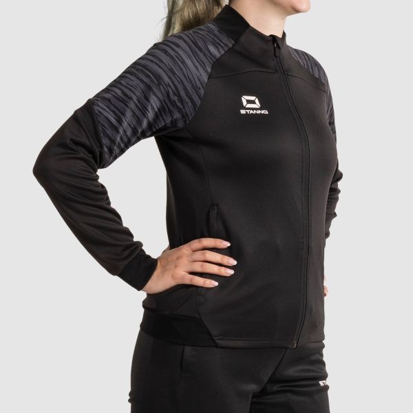 Bolt Full Zip Top Ladies - Black