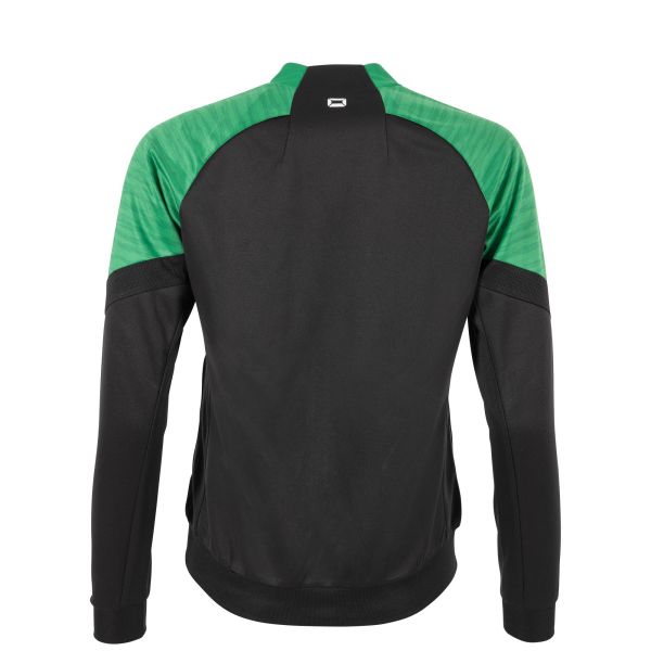 Bolt Full Zip Top Ladies - Black-Green