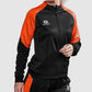 Bolt Full Zip Top Ladies - Black-Orange