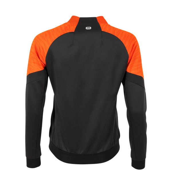 Bolt Full Zip Top Ladies - Black-Orange