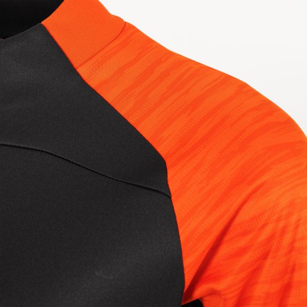 Bolt Full Zip Top Ladies - Black-Orange
