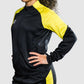 Bolt Full Zip Top Ladies - Black-Yellow