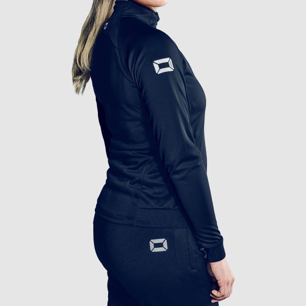 Stadio Full Zip Top Ladies - Navy