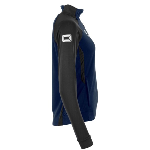 Stadio Full Zip Top Ladies - Navy-Black
