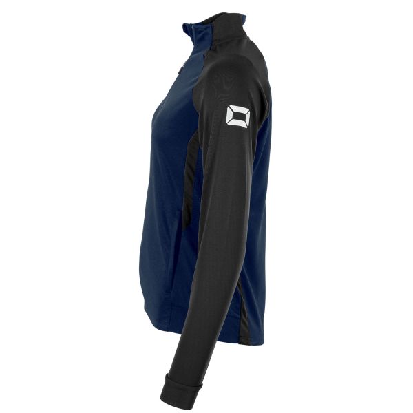 Stadio Full Zip Top Ladies - Navy-Black