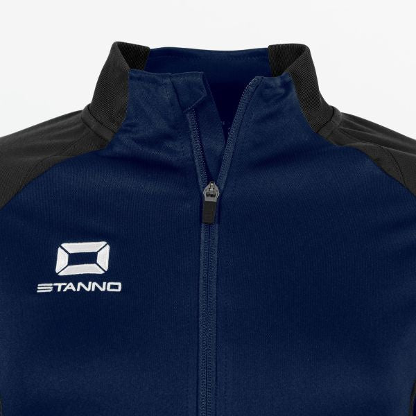 Stadio Full Zip Top Ladies - Navy-Black