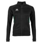 Stadio Full Zip Top Ladies - Black-Green