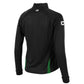 Stadio Full Zip Top Ladies - Black-Green