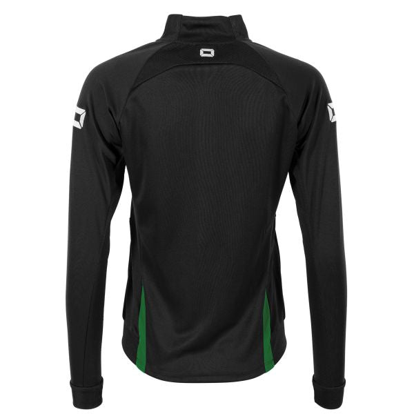 Stadio Full Zip Top Ladies - Black-Green