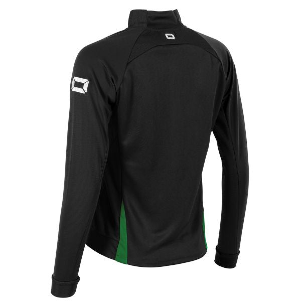 Stadio Full Zip Top Ladies - Black-Green