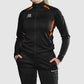 Stadio Full Zip Top Ladies - Black-Orange