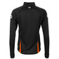 Stadio Full Zip Top Ladies - Black-Orange
