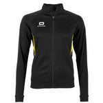 Stadio Full Zip Top Ladies - Black-Yellow