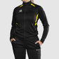 Stadio Full Zip Top Ladies - Black-Yellow