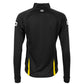 Stadio Full Zip Top Ladies - Black-Yellow