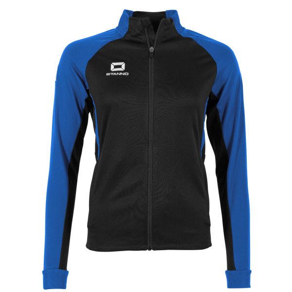 Stadio Full Zip Top Ladies - Black-Royal