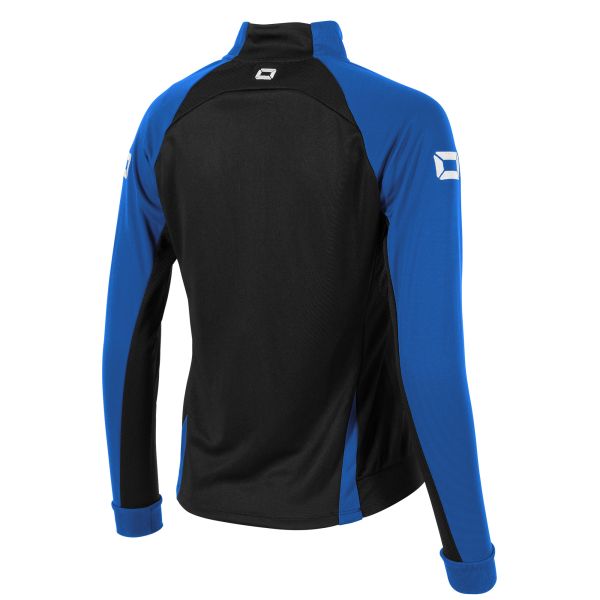 Stadio Full Zip Top Ladies - Black-Royal