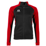 Stadio Full Zip Top Ladies - Black-Red