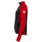 Stadio Full Zip Top Ladies - Black-Red