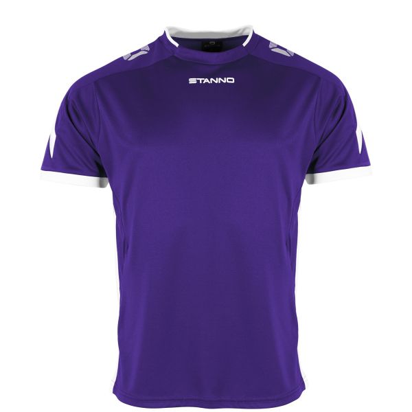 Drive Match Shirt - Purple-White