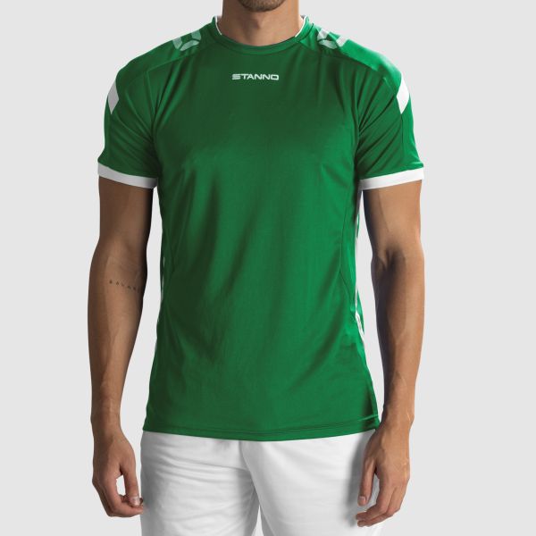 Drive Match Shirt - Green-White