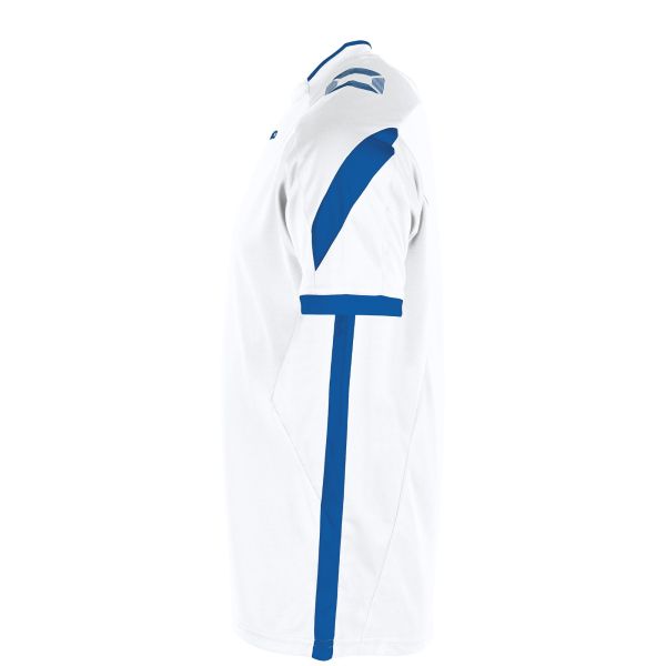 Drive Match Shirt - White-Royal