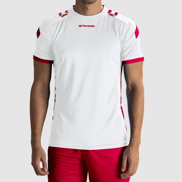 Drive Match Shirt - White-Red