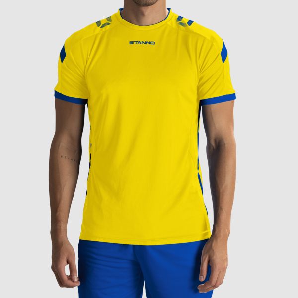 Drive Match Shirt - Yellow-Royal