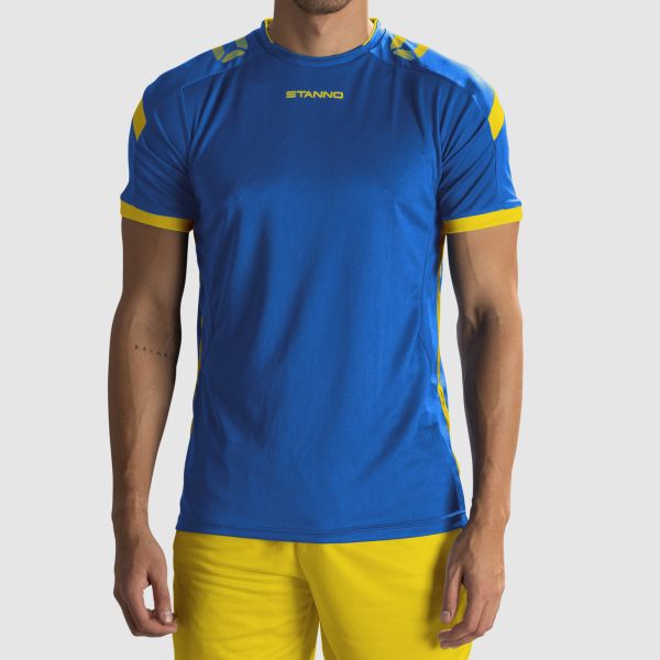 Drive Match Shirt - Royal-Yellow
