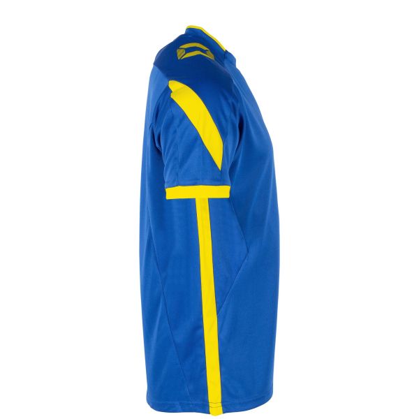 Drive Match Shirt - Royal-Yellow